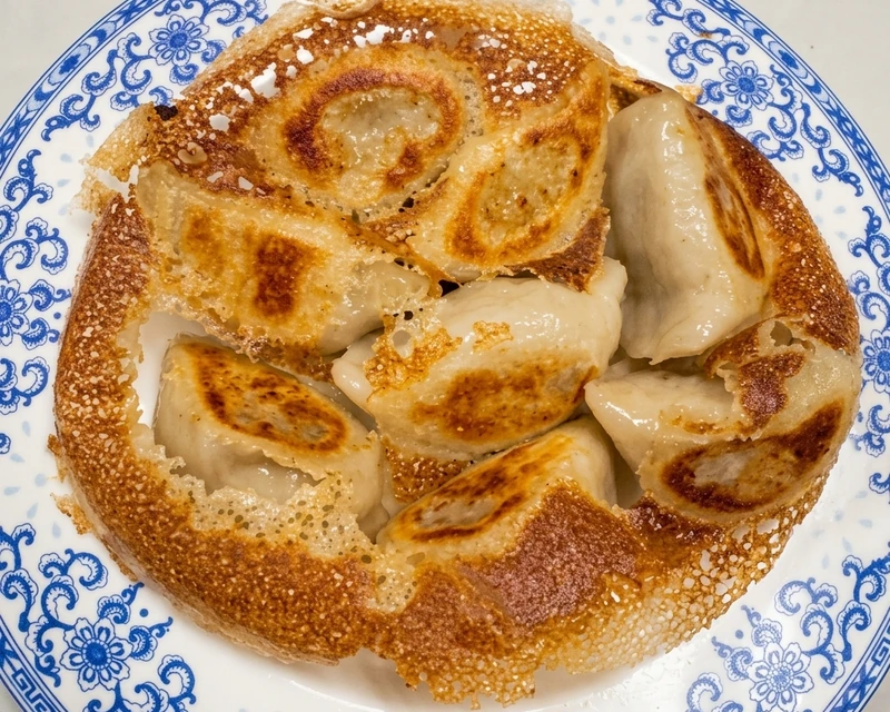 Pan-fried pork dumplings at Leo Fu's, 70 Avenue SW Calgary